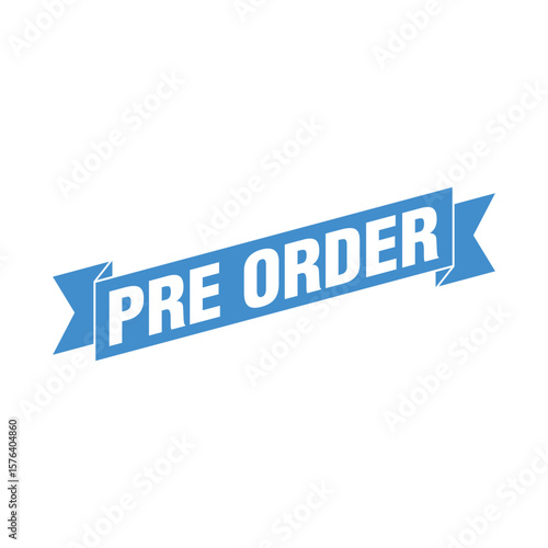 Pre Order Letter Rubber Stamp Template Design