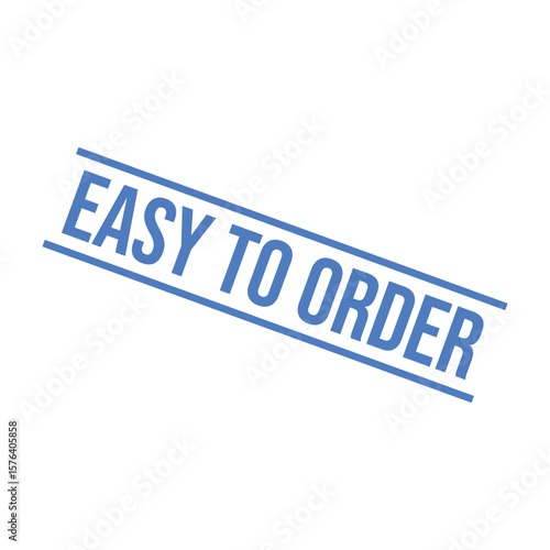 Easy to Order Letter Rubber Stamp Template Design