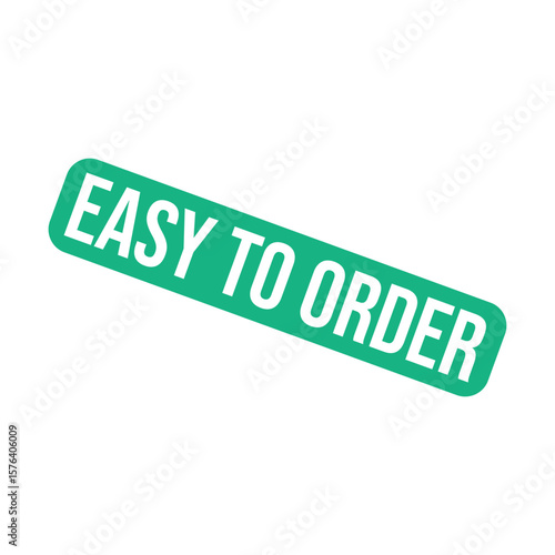 Easy to Order Letter Rubber Stamp Template Design