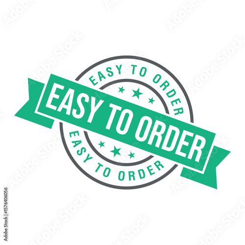 Easy to Order Letter Rubber Stamp Template Design