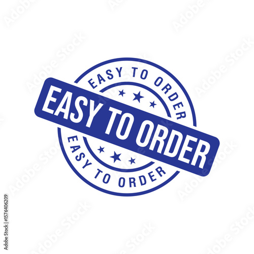 Easy to Order Letter Rubber Stamp Template Design
