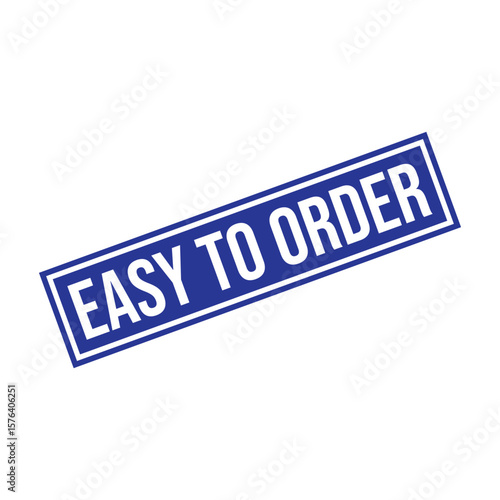 Easy to Order Letter Rubber Stamp Template Design