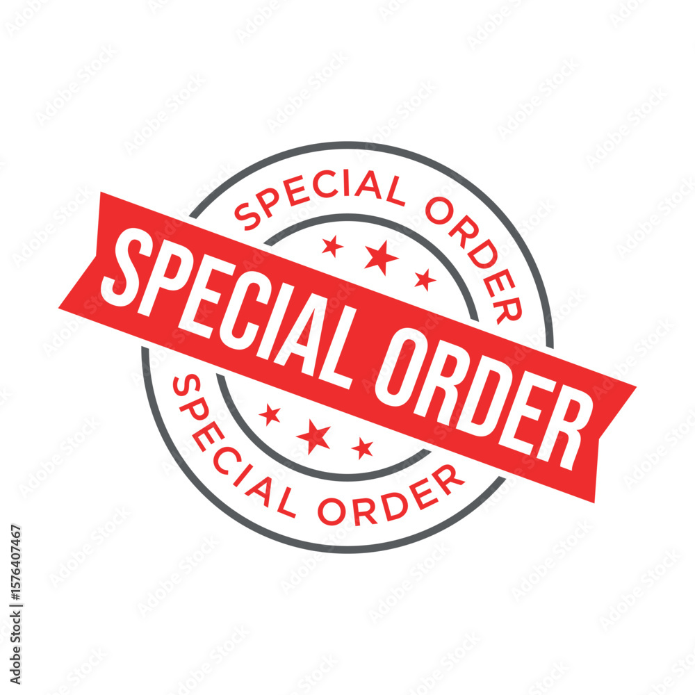 Special Order Letter Rubber Stamp Template Design Special Order Letter Rubber Stamp Template Design