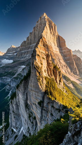 A majestically towering peak the Watzmann