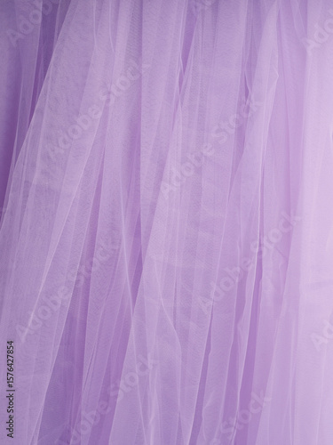 Konstfotografi purple transparent soft texture fabric tulle