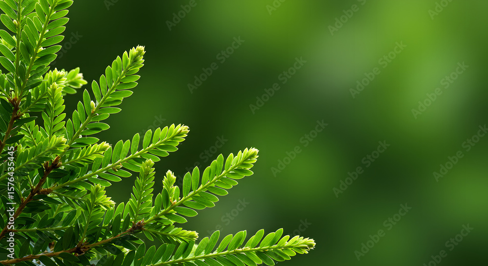 Fototapeta premium Green Natural Desktop Backgrounds: Lush & Serene Wallpapers