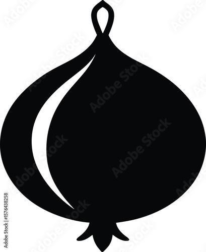 Onion Silhouette