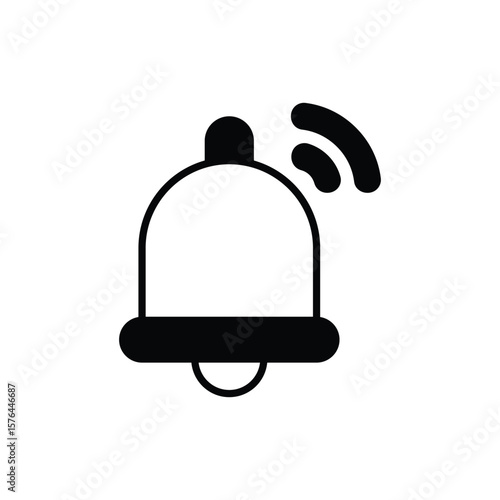 Bell icon vector