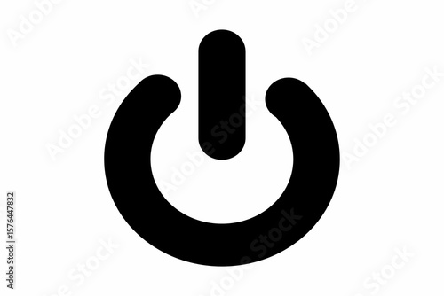 off button, icon to be used in commercials, products