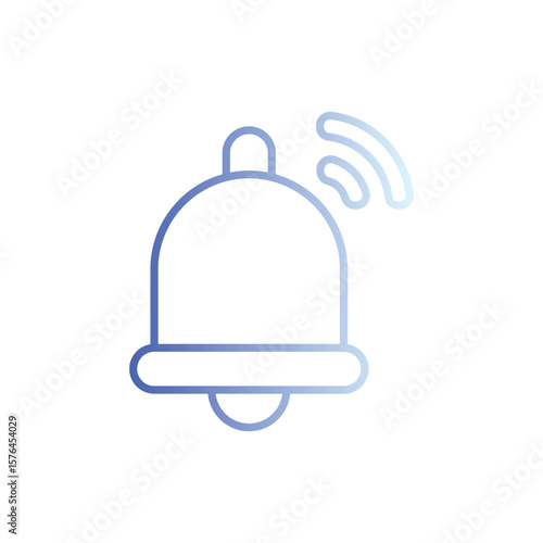 Bell icon vector