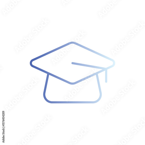 Cap icon vector