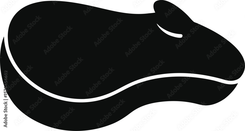 black Meat silhouette black Meat silhouette