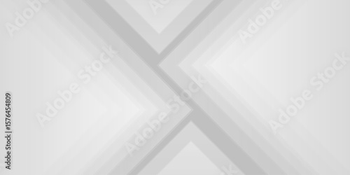 Elegant White and Grey Abstract Vector Background. Futuristic White Abstract Pattern. Square Texture.