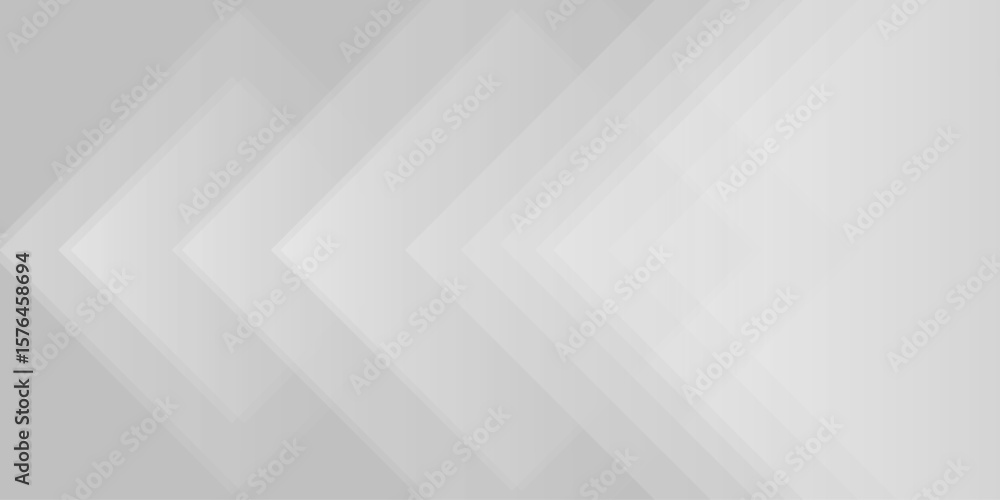 Fototapeta premium Elegant White and Grey Abstract Vector Background. Futuristic White Abstract Pattern. Square Texture.