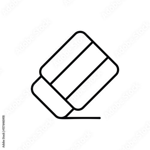 Eraser icon vector