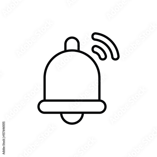 Bell icon vector