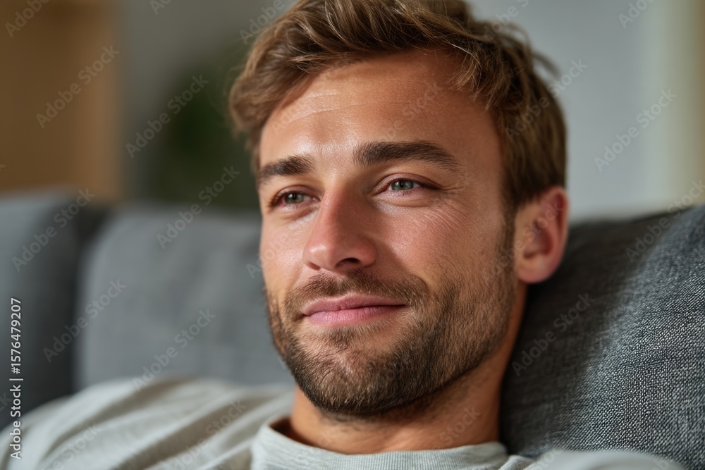 Obraz premium Relaxed Man