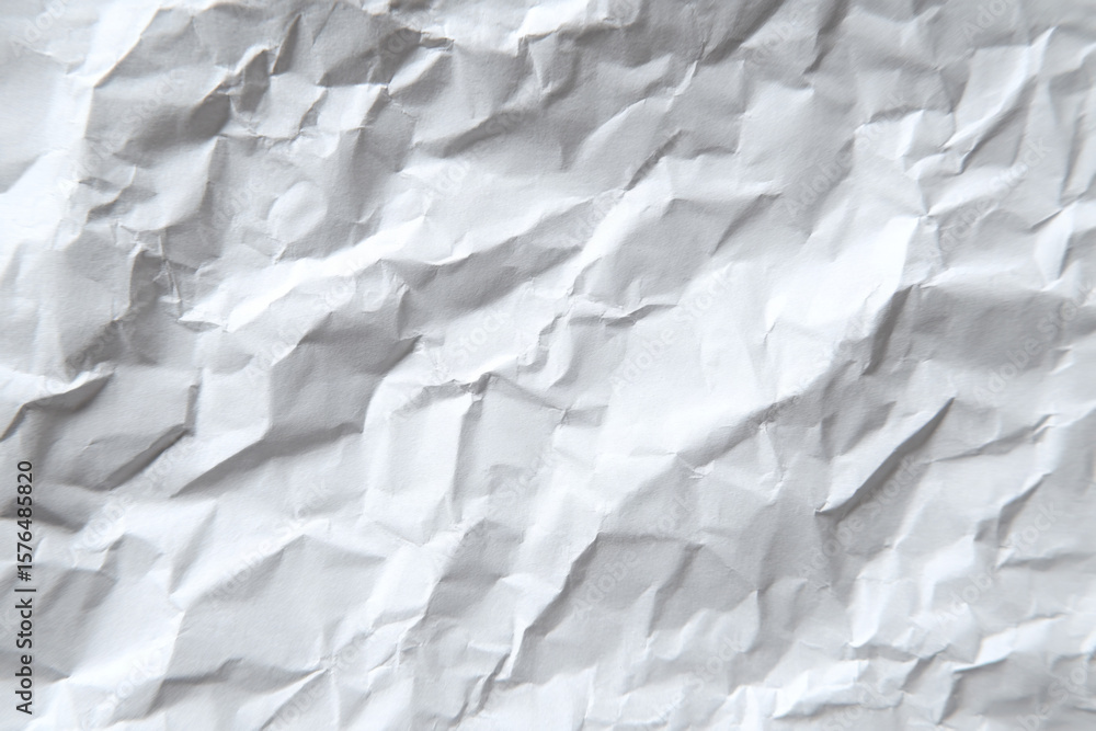 Obraz premium Crumpled Recycled Paper Texture 