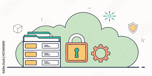Secure cloud storage data management cloud computing