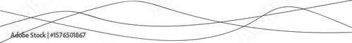 Thin line wavy background. Vector illustration isolated on transparent background, Vector illustration eps 10