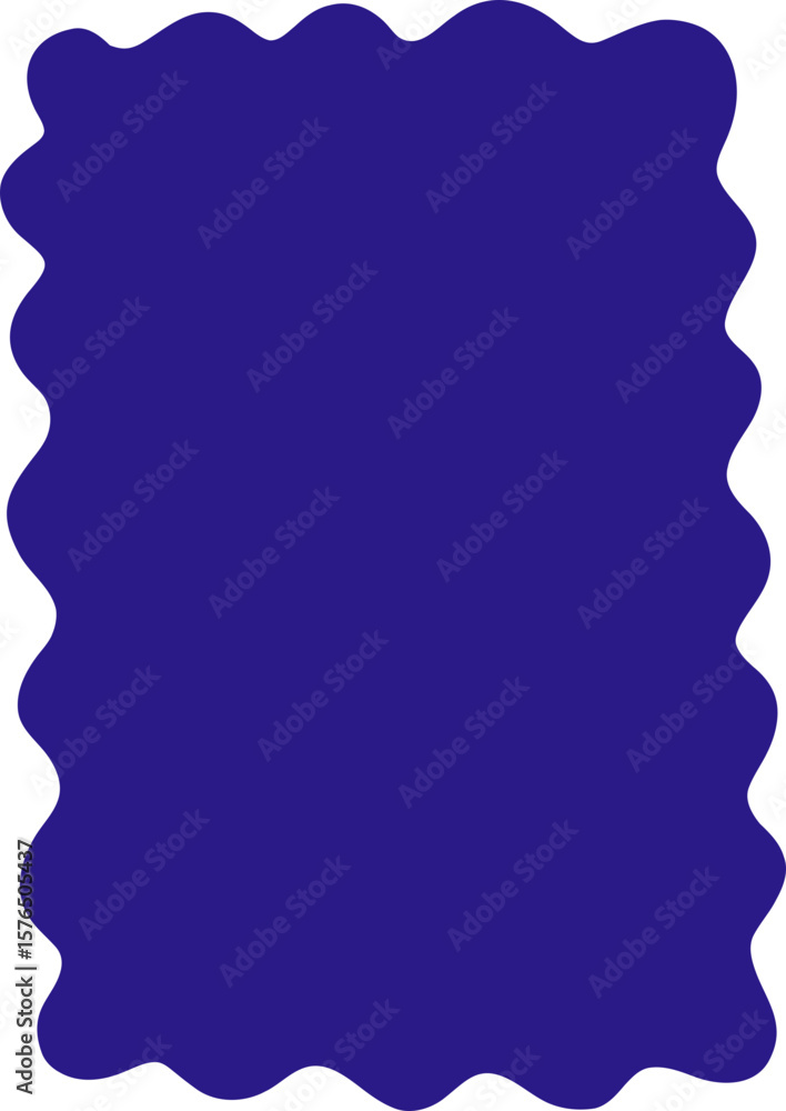 Obraz premium Freeform Rounded Block With Subtle Curve