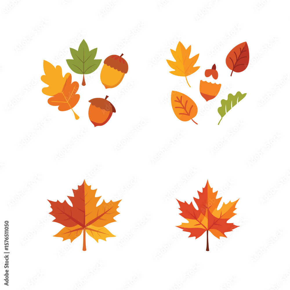 Fototapeta premium Autumn leaves