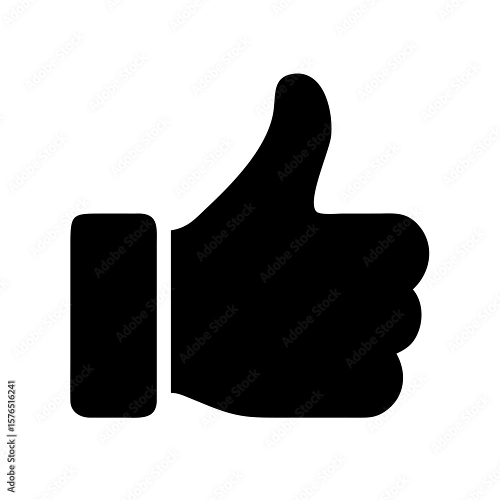 Affirmative Hand Gesture Icon Displaying a Thumb Up Symbol on a Transparent Background for Positive Feedback and Approval in Digital Interfaces Affirmative Hand Gesture Icon Displaying a Thumb Up Symbol on a Transparent Background for Positive Feedback and Approval in Digital Interfaces