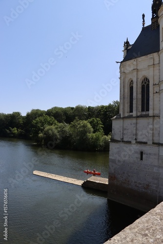 old bridge in Chenonceau castle