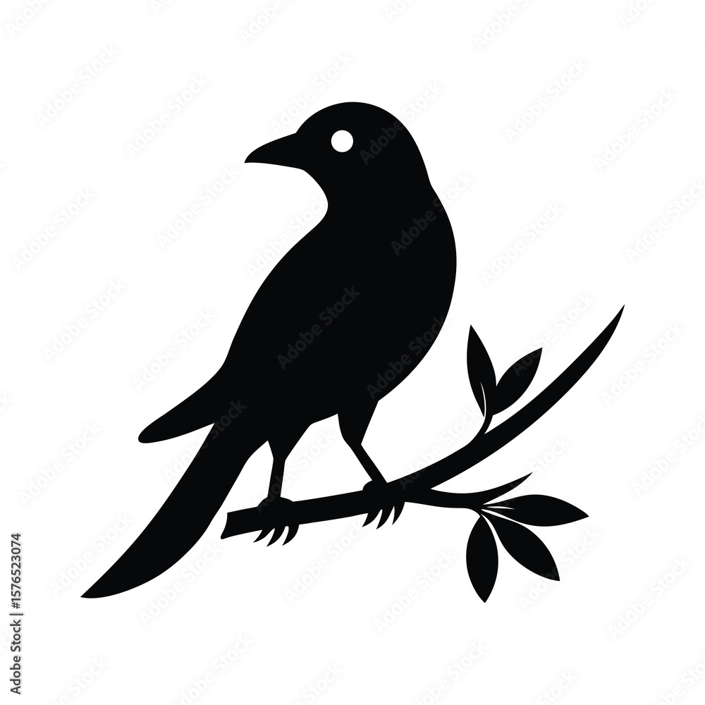 Fototapeta premium vector illustration of a bird