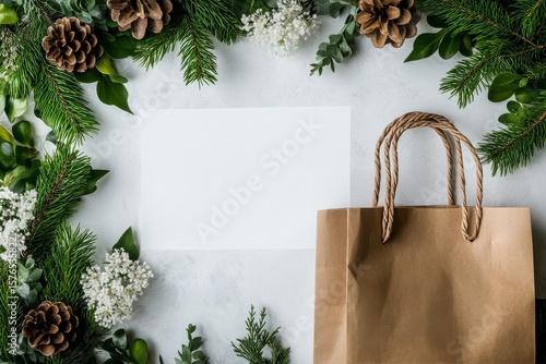 Crafting a Festive Gift Arrangement With Natural Elements and Neutral Tones