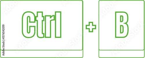 keyboard combination vector 