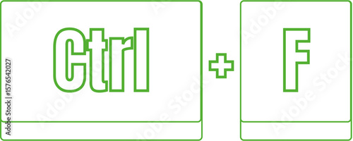 keyboard combination vector 