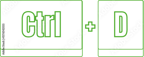 keyboard combination vector 