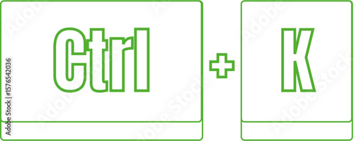 keyboard combination vector 