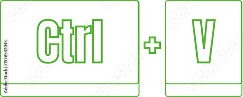 keyboard combination vector 