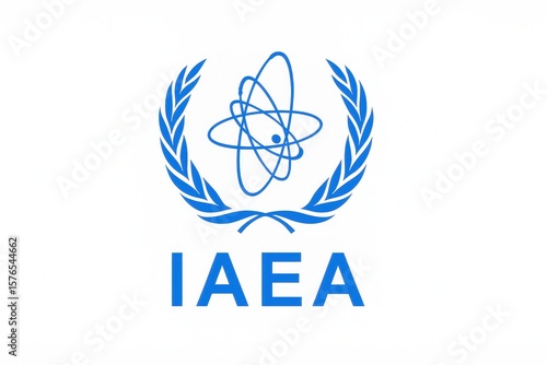 The official logo of the IAEA (International Atomic Energy Agency), representing the organization's commitment to the safe, secure, and peaceful uses of nuclear science and technology.