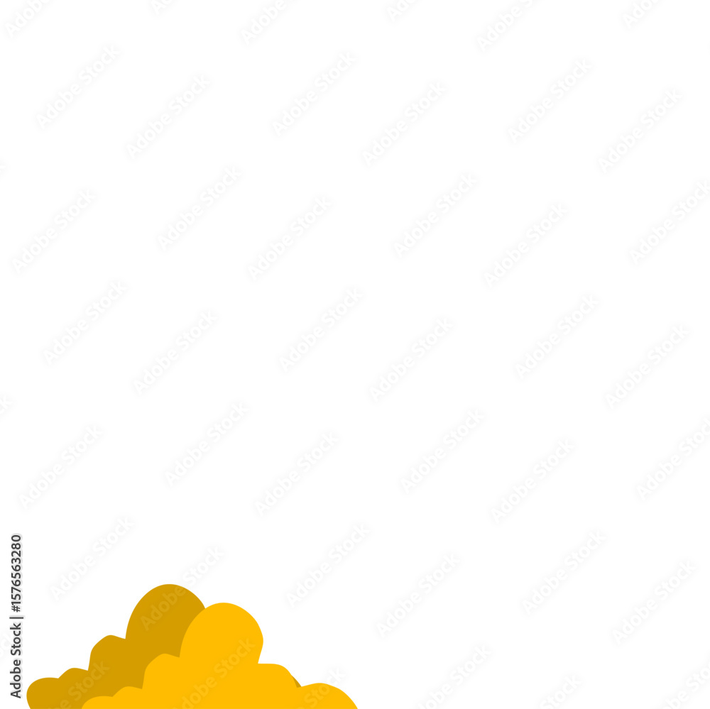 Fototapeta premium Dry Bush Illustration