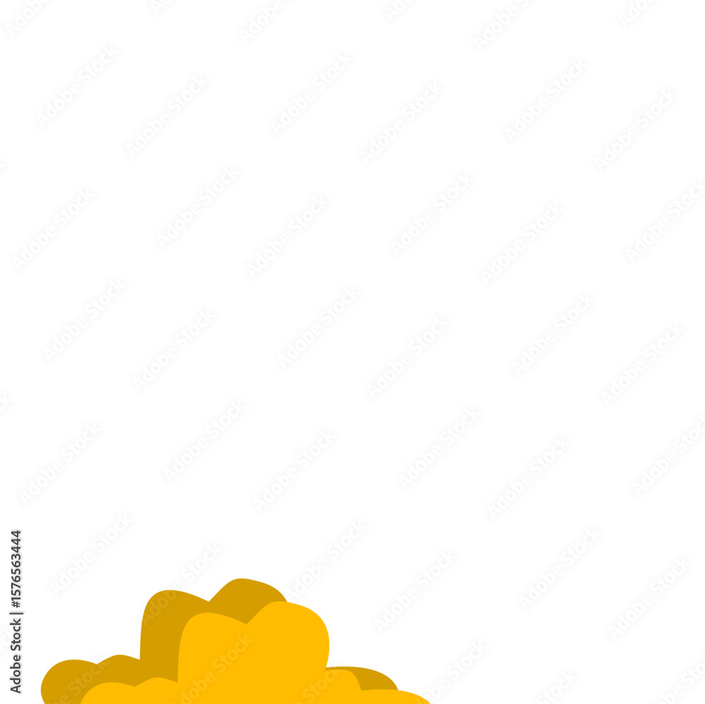 Obraz premium Dry Bush Illustration