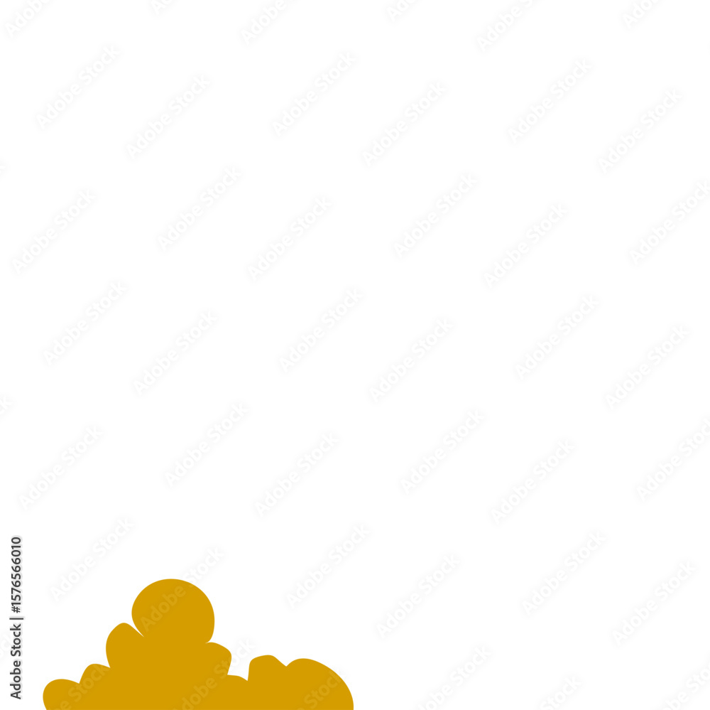 Obraz premium Dry Bush Illustration