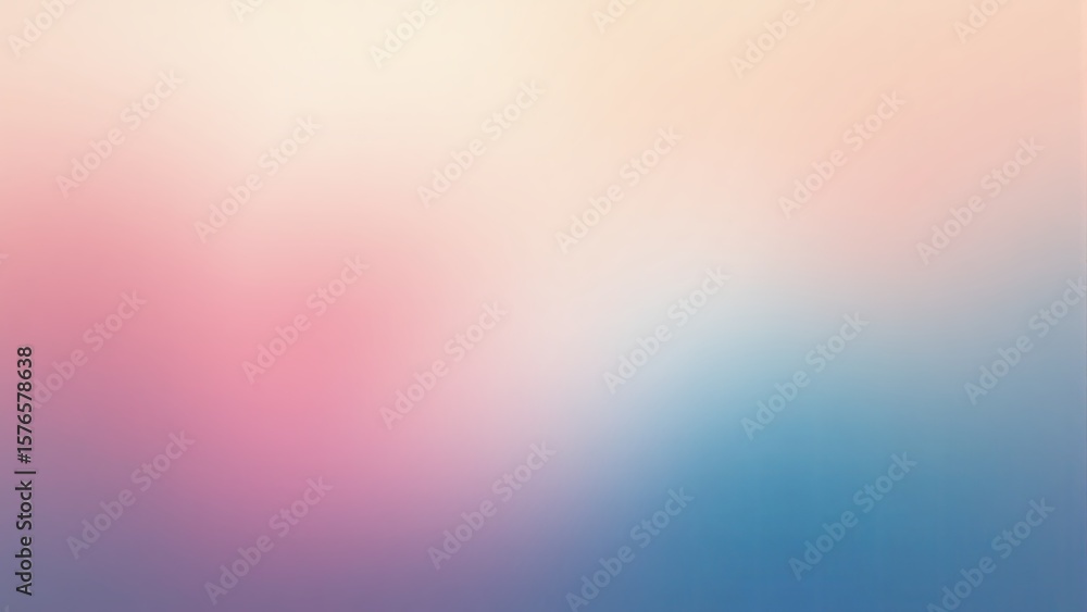Obraz premium Soft Pink Blue Gradient Background