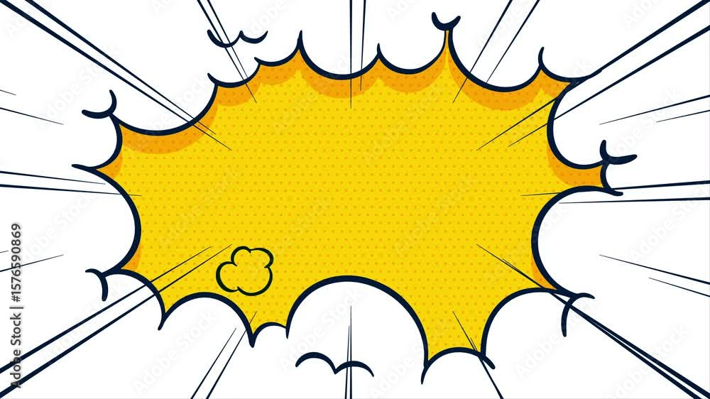 Pop Motion Graphics Expression balloon pop art style 4k video Animation | 4k animated ...