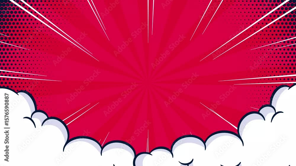 Expression balloon pop art style 4k video Animation | 4k animated ...