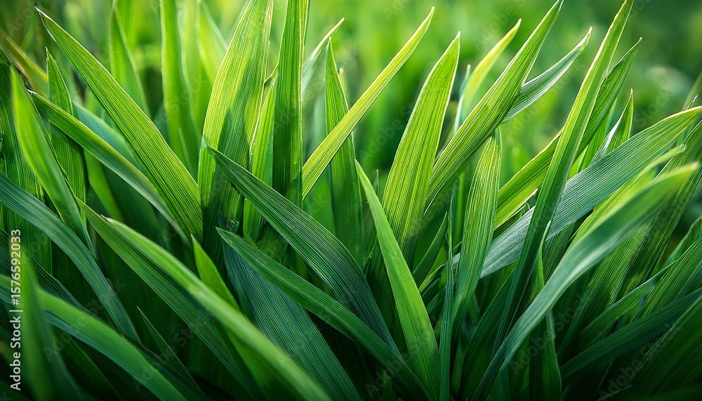 a close up of vibrant green grass blades creating a natural lush texture a close up of vibrant green grass blades creating a natural lush texture