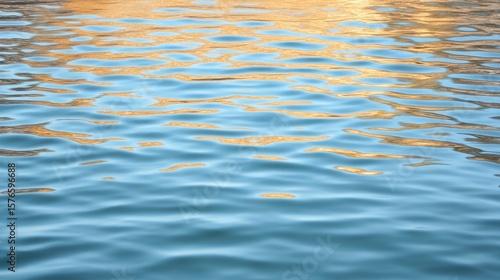 Water ripples reflections