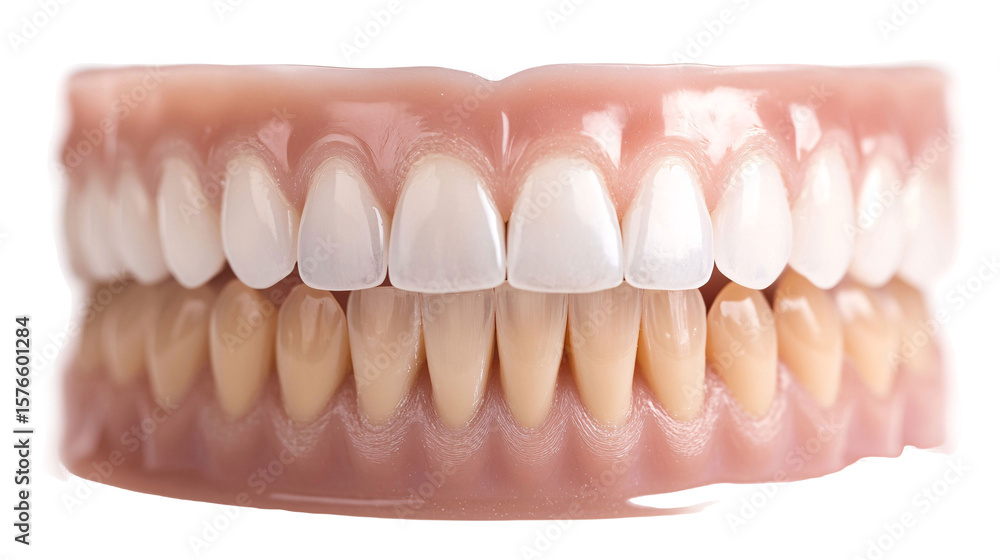 Obraz premium Teeth Whitening Kit for Oral Care and Whitening - Isolated on White Background