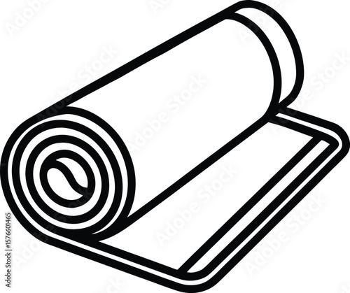 Rolled-up Material Versatile Uses for Fabric, Paper, and More