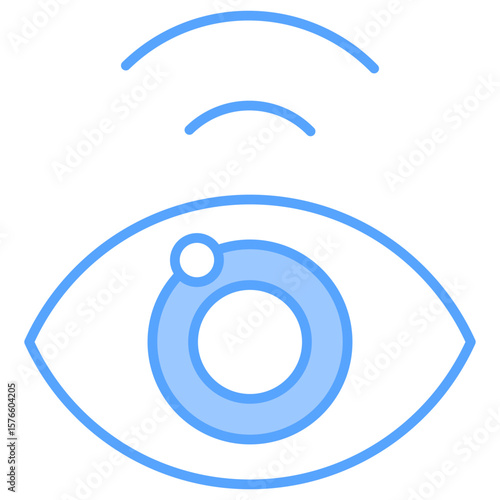 Eye Blue Icon