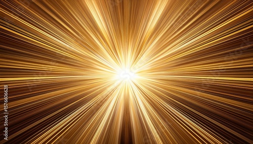 a luminous gold starburst texture background with radiating light effects