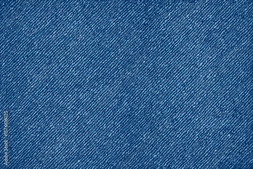 Realistic Blue Denim Jeans Fabric Texture Seamless Pattern, Textile Background, Classic Twill Weave, Fashion Material, Clothing Design, Textile Industry, Vector Illustration