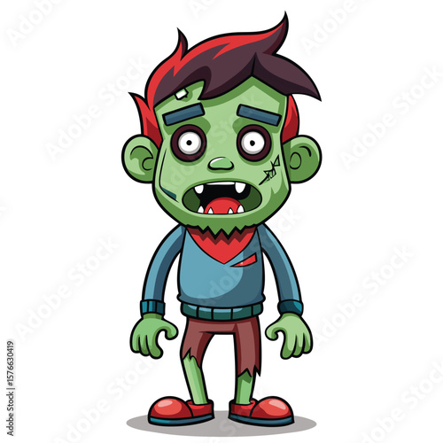 Zombie Boy Standing